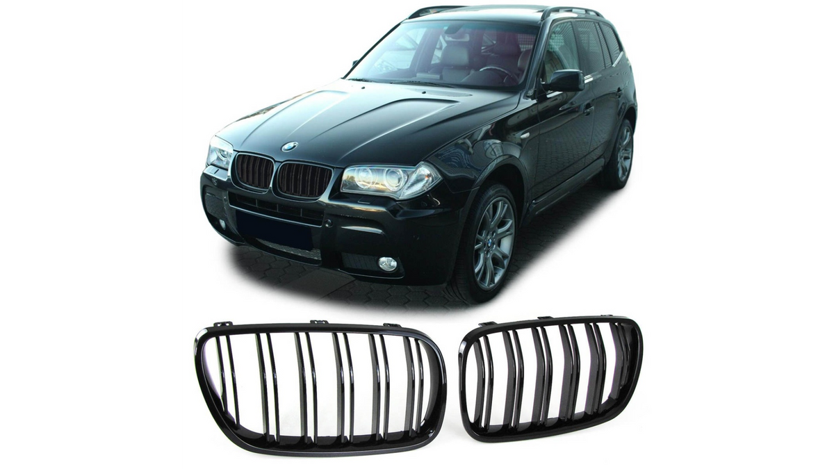 BMW X3 2003-2006 Dimensions Rear View