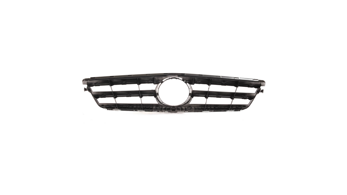 Mercedes C-Class C204 W204 S204 2007-2014 Front Main Grille Gloss Blac –