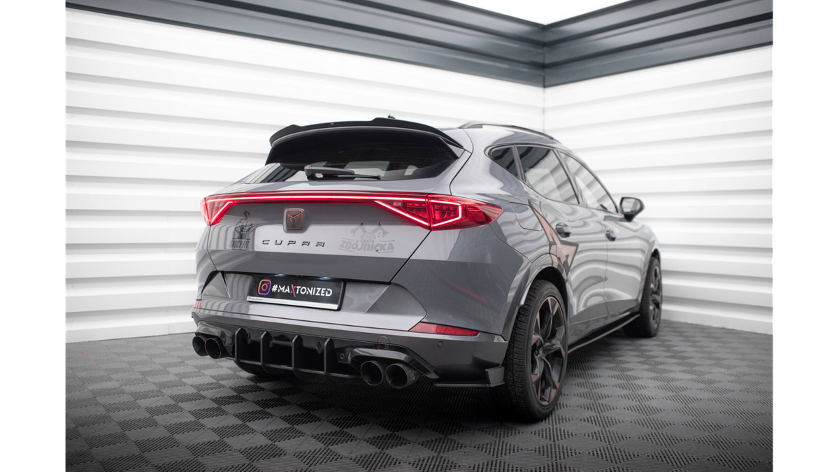 Street Pro Rear Diffuser Cupra Formentor Mk1 Black | Spoilering ...