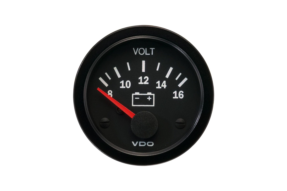 VDO Gauge 52mm Volt 12V (816V) Electronics \ Gauges \ Gauges \ VDO