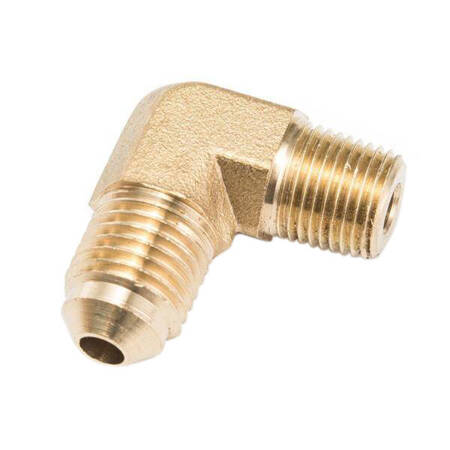 Adapter 1/8" to AN4 90 degrees Brass