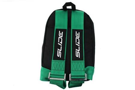 Backpack Slide Green Straps