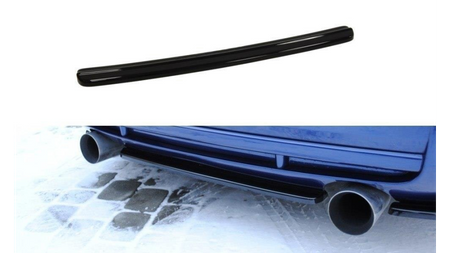 CENTRAL REAR SPLITTER TOYOTA CELICA T23 PREFACE Gloss Black