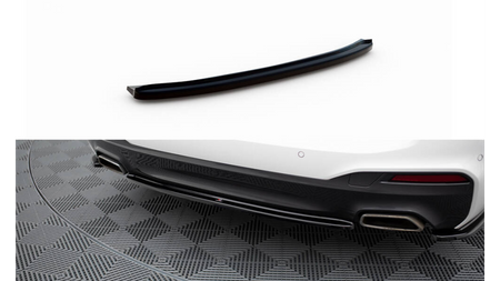 CENTRAL REAR SPLITTER for BMW 5 G30/ G31 M-Pack Gloss Black