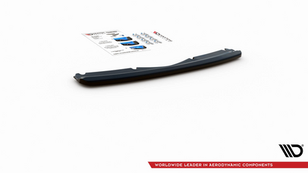 Central Rear Splitter Ford S-Max Vignale Mk2 Facelift Gloss Black