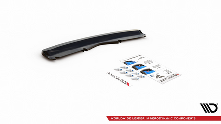 Central Rear Splitter Ford S-Max Vignale Mk2 Facelift Gloss Black