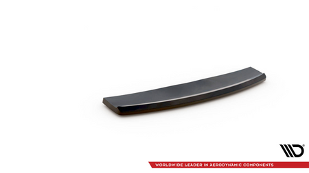 Central Rear Splitter for Audi S8 D4 Gloss Black