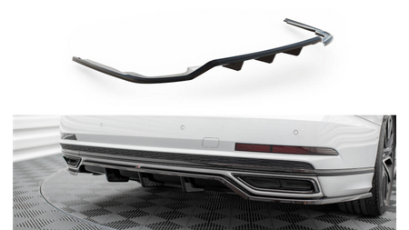 Central Rear Splitter (with vertical bars) Audi A8 S-Line D5