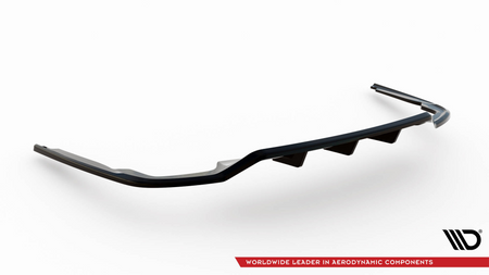 Central Rear Splitter (with vertical bars) Audi A8 S-Line D5