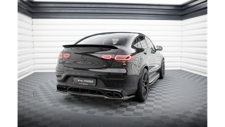 Central Rear Splitter (with vertical bars) Mercedes-AMG GLC 63 Coupe C253 Facelift