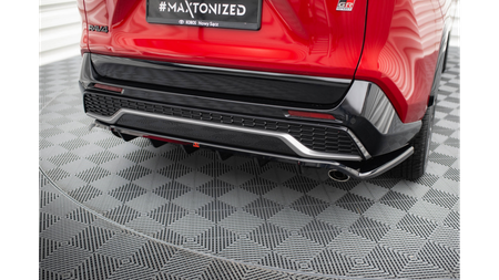 Central Rear Splitter (with vertical bars) Toyota RAV4 GR Sport Mk5