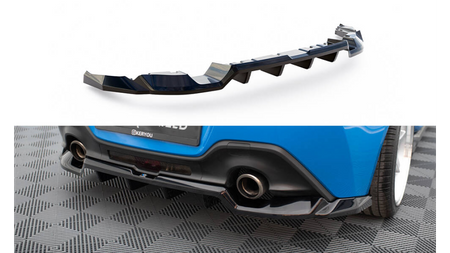 Central Rear Splitter (with vertical bars) V.1 Toyota GR86 Mk1