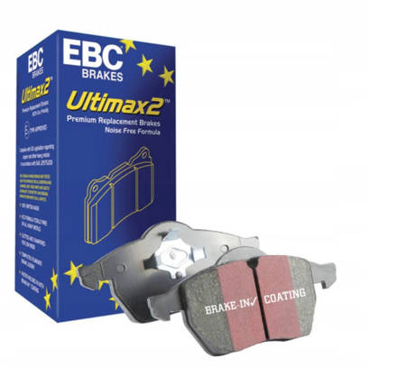 DP1549 - Zestaw klocków hamulcowych seria ULTIMAX2 EBC Brakes PEUGEOT | 407