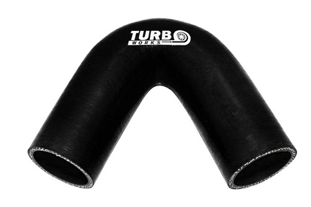 Elbow 135deg TurboWorks Black 57mm