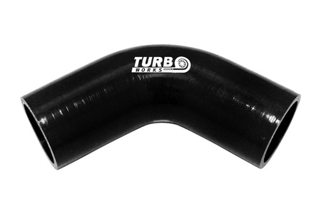 Elbow 67deg TurboWorks Black 10mm