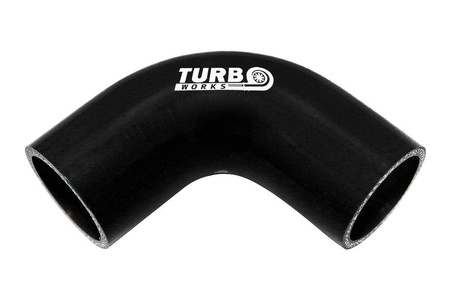 Elbow 90deg TurboWorks Black 102mm