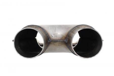 Exhaust Stamped X-Pipes 3" 76mm