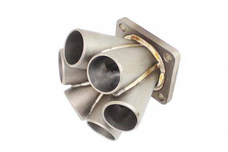 Exhaust manifold flange 6-1 connector 6-1 T4