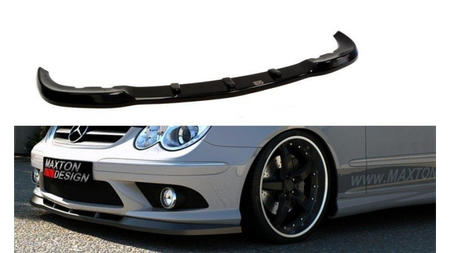 FRONT SPLITTER MERCEDES CLK W209 FOR AMG Gloss Black