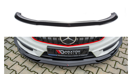 FRONT SPLITTER Mercedes A45 AMG W176 Gloss Black