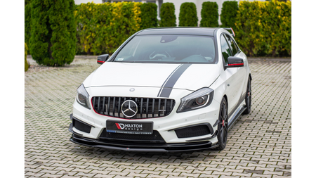 FRONT SPLITTER Mercedes A45 AMG W176 Gloss Black