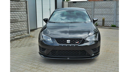 FRONT SPLITTER SEAT LEON III CUPRA / FR Gloss Black