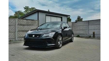 FRONT SPLITTER SEAT LEON III CUPRA / FR Gloss Black