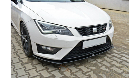 FRONT SPLITTER SEAT LEON III CUPRA / FR Gloss Black