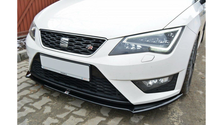 FRONT SPLITTER SEAT LEON III CUPRA / FR Gloss Black