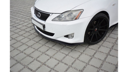 FRONT SPLITTER V.1 Lexus IS Mk2 Gloss Black