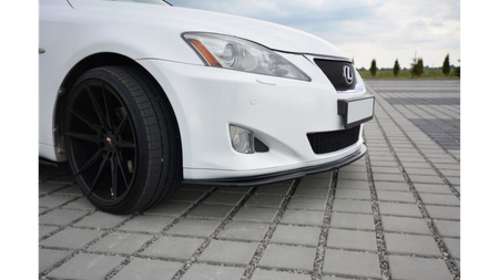 FRONT SPLITTER V.1 Lexus IS Mk2 Gloss Black