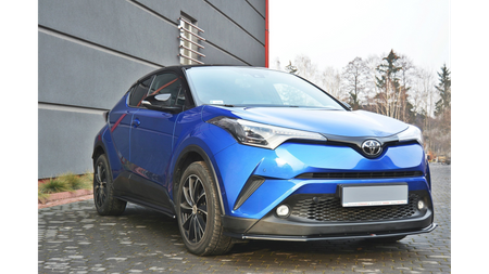 FRONT SPLITTER V.1 TOYOTA C-HR Gloss Black