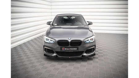 FRONT SPLITTER V.3 BMW 1 F20/F21 M-Power Gloss Black