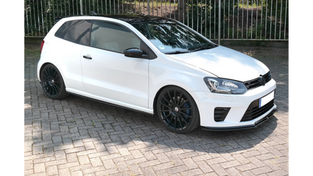 FRONT SPLITTER VOLKSWAGEN POLO MK5 R WRC Gloss Black