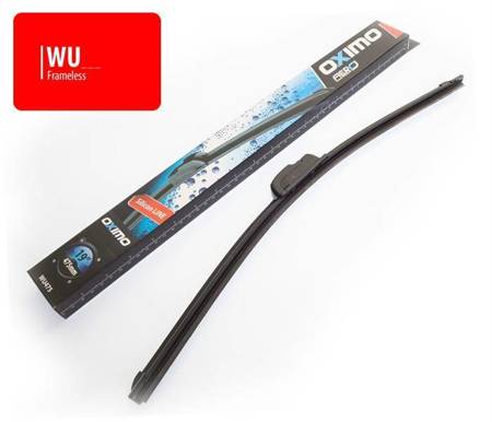 Flat frameless silicon wiperblade 350 mm