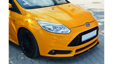 Front Splitter Ford Focus ST Mk3 (Cupra) Gloss Black