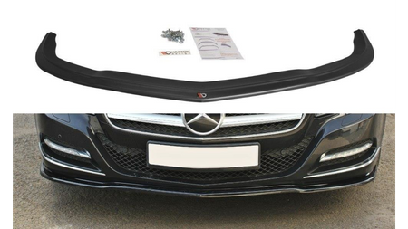 Front Splitter Mercedes-Benz CLS C218 Gloss Black