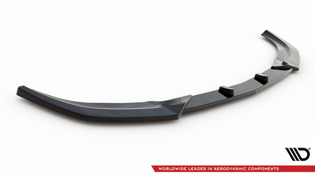 Front Splitter Mercedes-Benz E63 AMG Sedan W212 Facelift Gloss Black