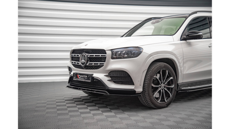 Front Splitter Mercedes-Benz GLS AMG-Line X167 Gloss Black