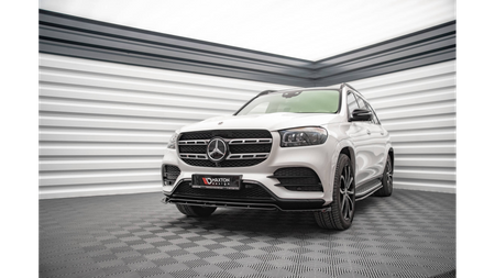 Front Splitter Mercedes-Benz GLS AMG-Line X167 Gloss Black