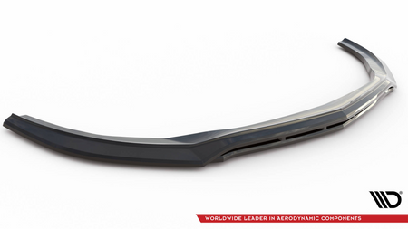 Front Splitter Mercedes-Benz S AMG-Line W223 Gloss Black