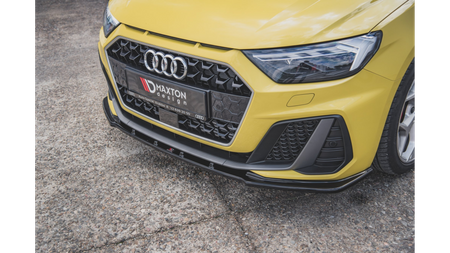 Front Splitter V.1 Audi A1 S-Line GB Gloss Black