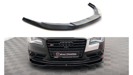 Front Splitter V.1 Audi S8 D4 Gloss Black