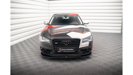 Front Splitter V.1 Audi S8 D4 Gloss Black