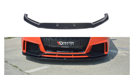 Front Splitter V.1 Audi TT RS 8S Gloss Black