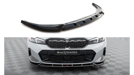 Front Splitter V.1 BMW 3 M340i / M-Pack G20 / G21 Facelift Gloss Black