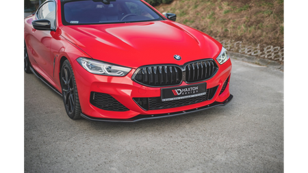 Front Splitter V.1 BMW 8 Coupe G15 / 8 Gran Coupe M-pack G16 Gloss Black