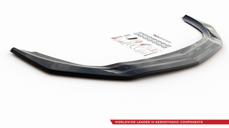 Front Splitter V.1 Mercedes A35 AMG Aero W177 Gloss Black