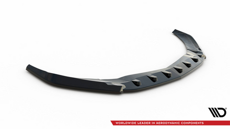 Front Splitter V.1 Mercedes-Benz A45 Aero W176 Facelift Gloss Black