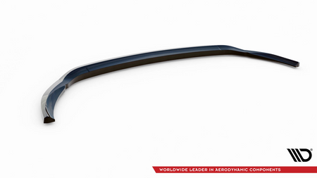 Front Splitter V.1 Mercedes-Benz C AMG Line Sedan / Coupe W205 / C205 Facelift Gloss Black